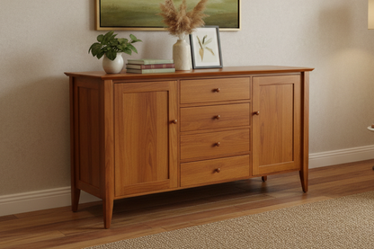 Four Drawer Shaker Buffet