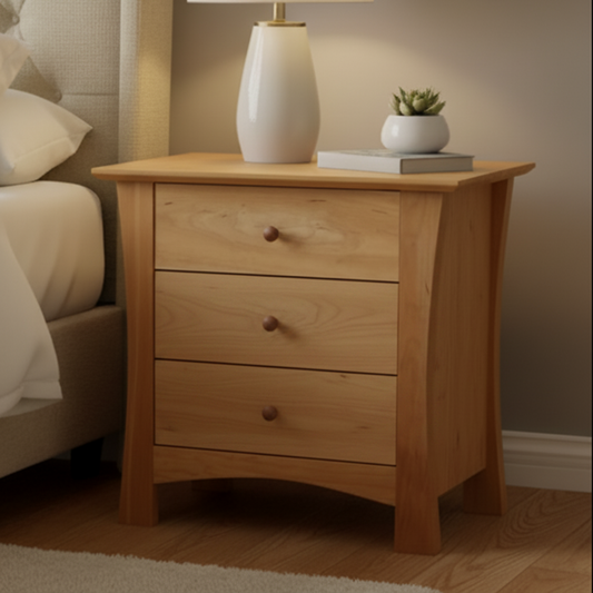 Granby Large Night Stand with Three Drawer