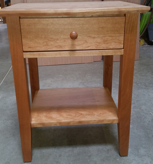 Shaker Night Stand open sides w/One Drawer