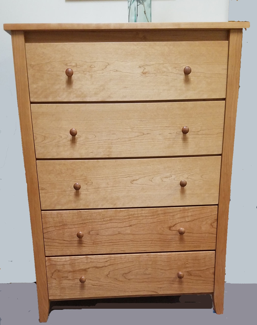 Shaker Post Five Drawer Chest (Shp9500)