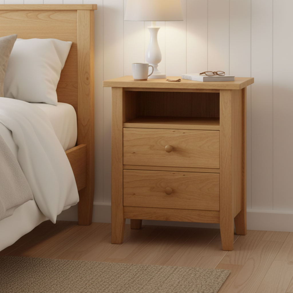 The Shaker Post Nightstand Collection